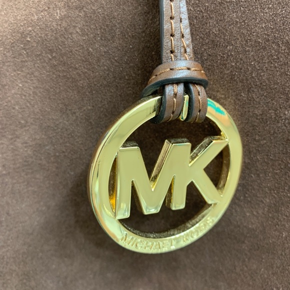 Michael Kors Chocolate Brown Suede Tote - Picture 7 of 8